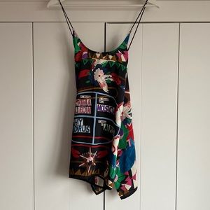 Printed draped top from Scotch and soda